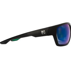 Occhiali da sole Mundaka Optic Cierzo Matte Black Smoke Green Revo Cx Polarized