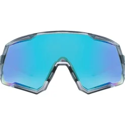 Occhiali da sole Mundaka Optic Izpegi Crystal Grey Smoke Cx Full Blue White Revo