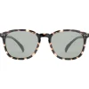 Occhiali da sole Mundaka Optic Isis Milky Brown Tortoise Black Green Polarized