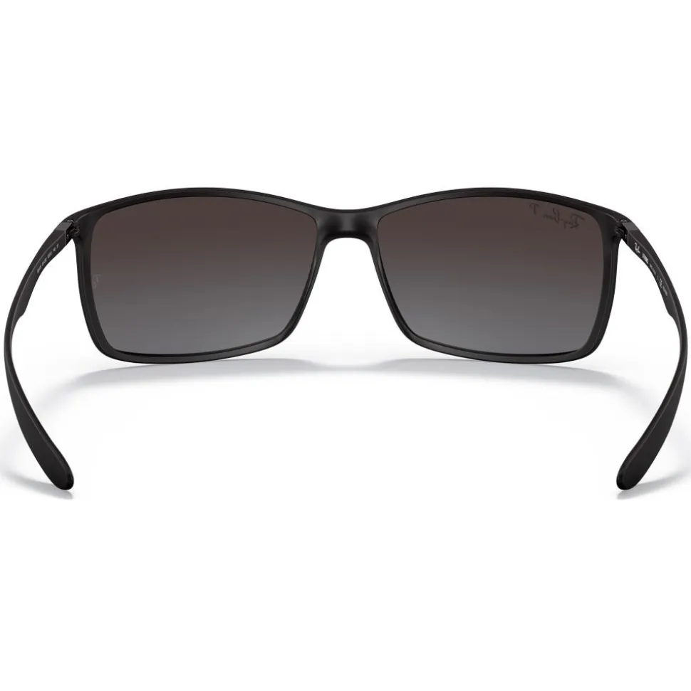 Occhiali da sole Ray Ban RB4179 Liteforce Tech Matte Black Silver Gradient Mirror Polar
