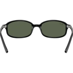 Occhiali da sole Ray Ban RB9132S Kids Polished Black Dark Green