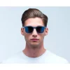 Occhiali da sole Red Bull Spect Leap Matt Dark Blue Smoke Blue Mirror Polarized