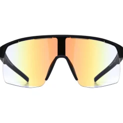 Occhiali da sole Red Bull Spect Dakota Pro Soft Touch Black Photochromic Blue Mirror
