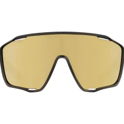 Occhiali da sole Red Bull Spect Kraft Matt Metallic Green Brown Gold Mirror