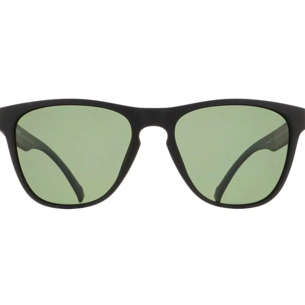 Occhiali da sole Red Bull Spect Spark Matt Black Green Polarized