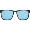 Occhiali da sole Red Bull Spect Leap Black Smoke With Ice Blue Mirror