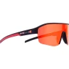 Occhiali da sole Red Bull Spect Dundee Black Red Brown Red Orange Mirror