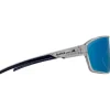 Occhiali da sole Red Bull Spect Daft Shiny X'Tal Clear Blue Smoke Blue Mirror
