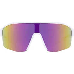 Occhiali da sole Red Bull Spect Dundee Shiny White Purple Brown Pink Mirror