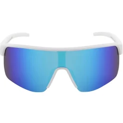 Occhiali da sole Red Bull Spect Dakota Shiny White Blue Smoke Blue Mirror
