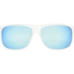 Occhiali da sole Red Bull Spect Loom Matte White Smoke Ice Blue Mirror Polarized