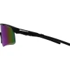 Occhiali da sole Red Bull Spect Riddle Matt Black Smoke Purple Green Mirror