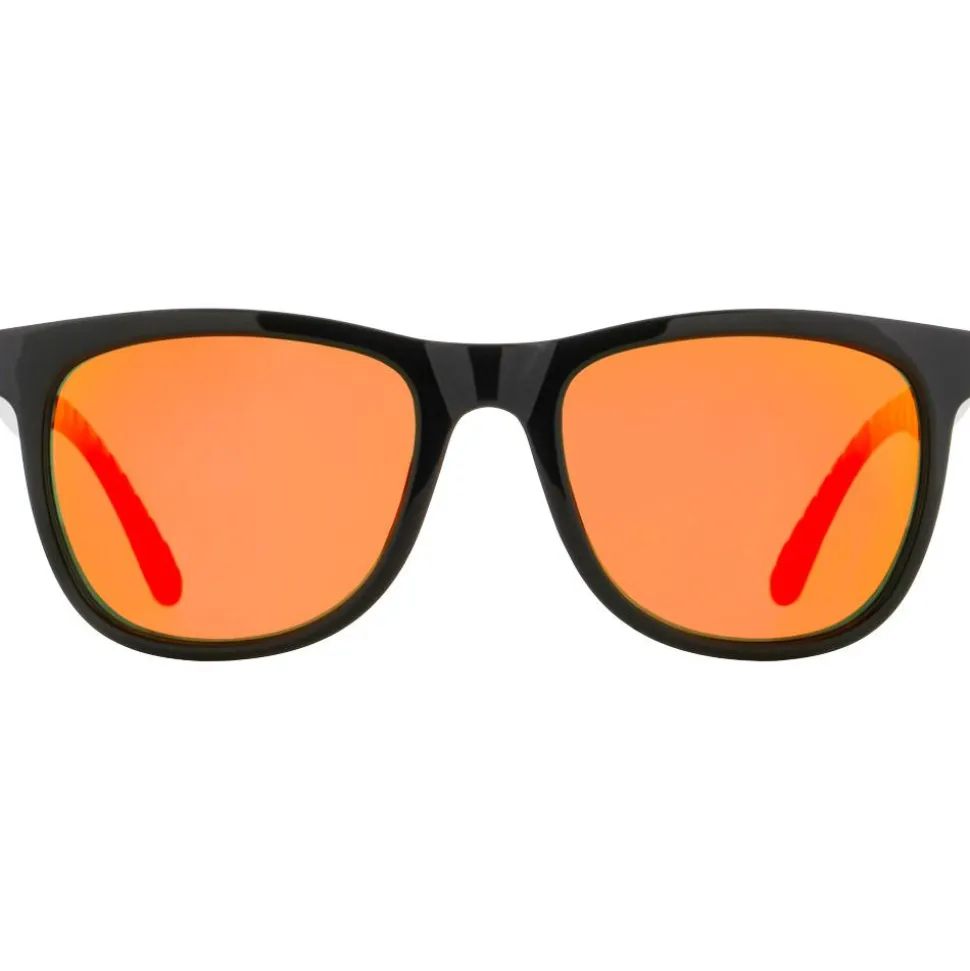 Occhiali da sole Red Bull Spect Ecos Shiny Black Brown Red Mirror Polarized