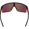 Occhiali da sole Red Bull Spect Dakota Black Red Brown Red Orange Mirror