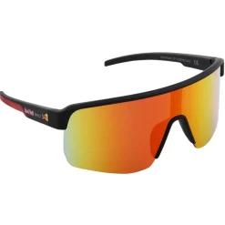 Occhiali da sole Red Bull Spect Dakota Black Red Brown Red Orange Mirror