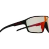 Occhiali da sole Red Bull Spect Daft Pro Black Photochromic Red Mirror