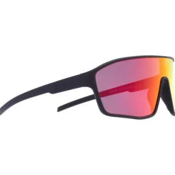 Occhiali da sole Red Bull Spect Daft Matt Metallic Black Blue Red Purple Mirror