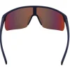 Occhiali da sole Red Bull Spect Dakota Matte Metallic Blue Brown Red Orange Mirror