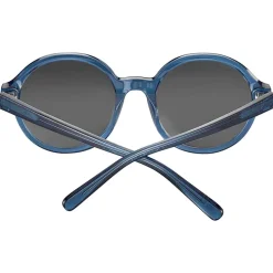 Occhiali da sole Serengeti Joan Shiny Transparent Fed Blue Mineral Polarized Smoke