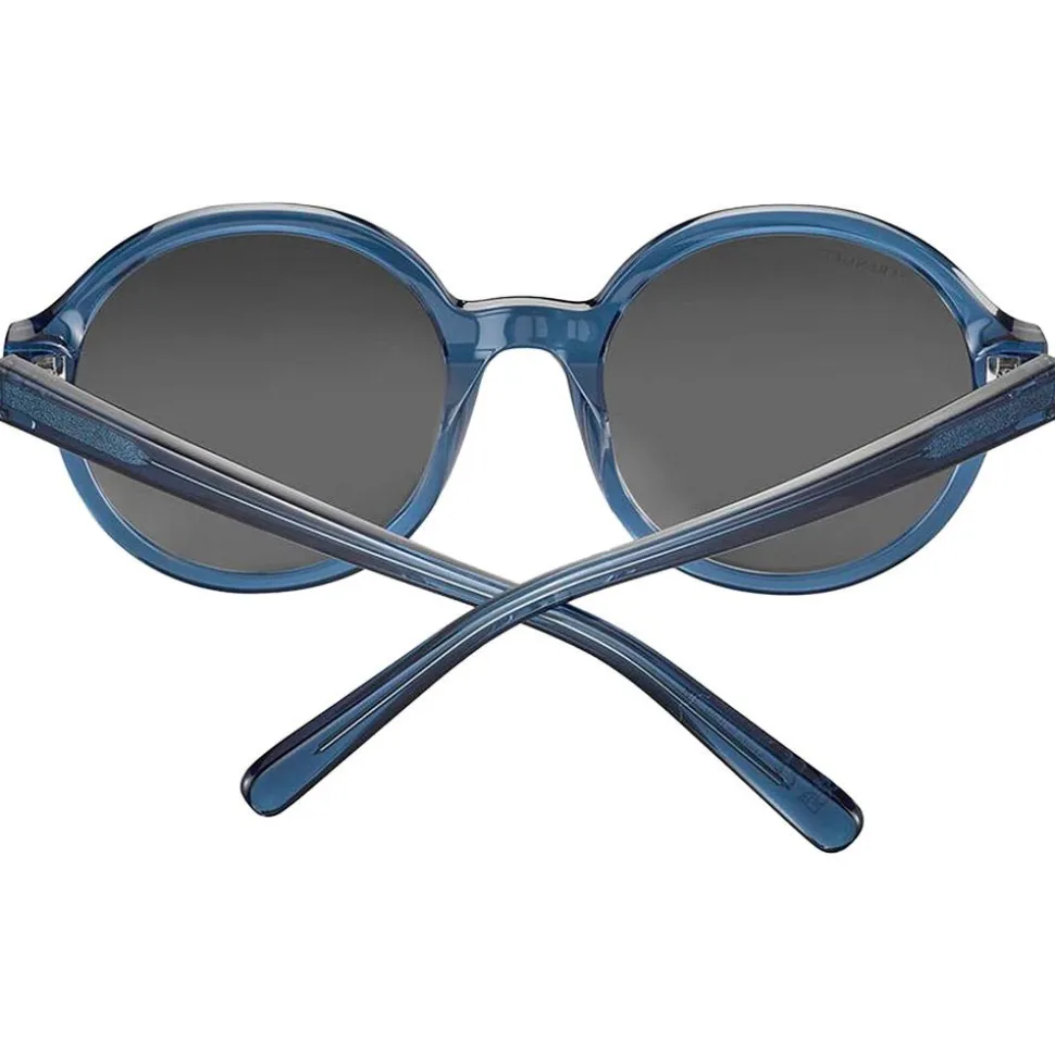 Occhiali da sole Serengeti Joan Shiny Transparent Fed Blue Mineral Polarized Smoke