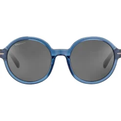 Occhiali da sole Serengeti Joan Shiny Transparent Fed Blue Mineral Polarized Smoke
