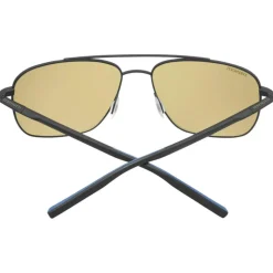 Occhiali da sole Serengeti Tellaro Matte Black Blue Mineral Polarized 555nm Blue