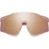 Occhiali da sole Smith Defy Matte Chalk Rose Chromapop Rose Gold Mirror + Clear