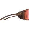 Occhiali da sole Smith Pursuit Matte Gold Dust Chromapop Glacier Photochromic Rose Gold Mirror + Clear