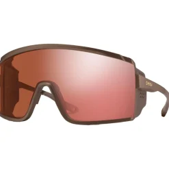 Occhiali da sole Smith Pursuit Matte Gold Dust Chromapop Glacier Photochromic Rose Gold Mirror + Clear