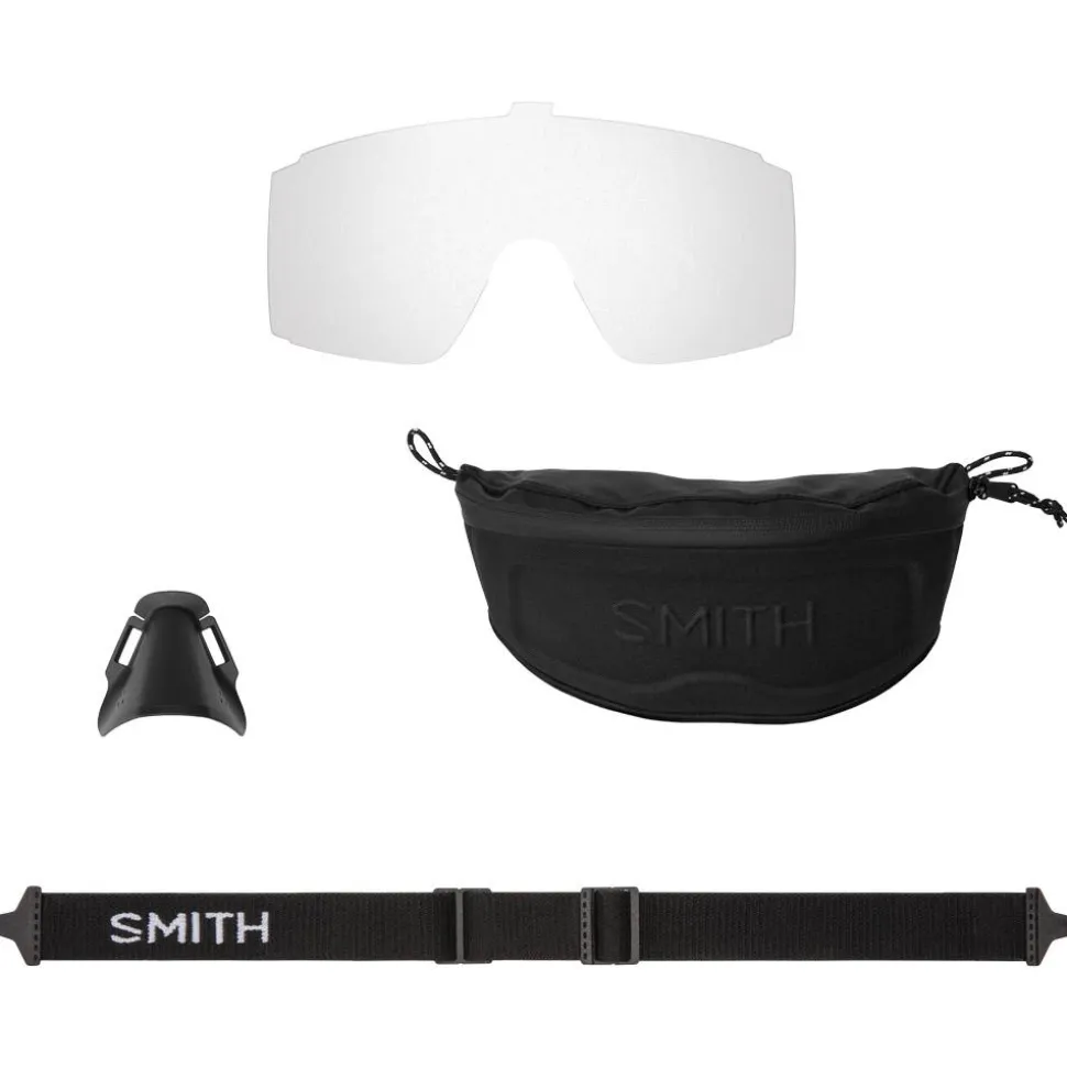 Occhiali da sole Smith Pursuit Matte Gold Dust Chromapop Glacier Photochromic Rose Gold Mirror + Clear