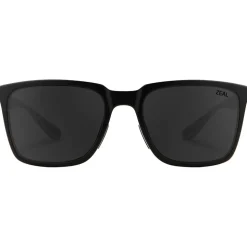 Occhiali da sole Zeal Campo Matte Black Ellume Polarized Dark Grey