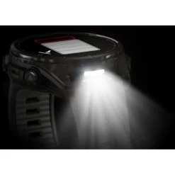 Orologi GPS Garmin Fenix 8 Amoled Sapphire Titane Carbon Gray DLC Noir Gris Galet