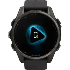 Orologi GPS Garmin Fenix 8 Amoled Sapphire Titane Carbon Gray DLC Noir Gris Galet