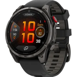 Orologi GPS Garmin Fenix 8 Pro Amoled Titane Carbon Gray