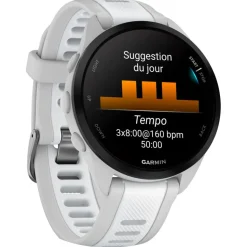 Orologi GPS Garmin Forerunner 165 Music Blanc Gris Clair