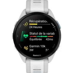 Orologi GPS Garmin Forerunner 165 Blanc Gris Clair