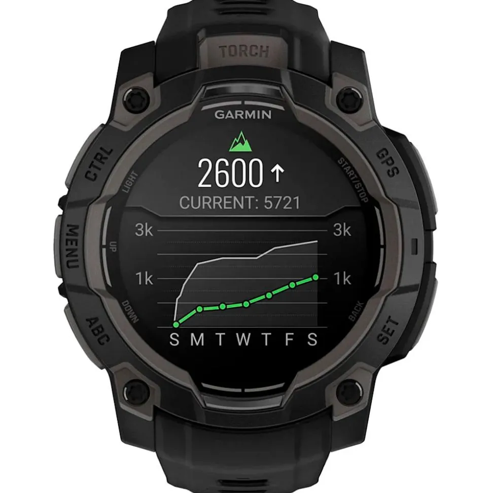 Orologi GPS Garmin Instinct 3 Amoled Noir Avec Bracelet Noir