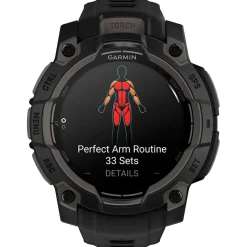 Orologi GPS Garmin Instinct 3 Amoled Noir Avec Bracelet Noir
