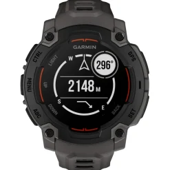 Orologi GPS Garmin Instinct E Noire Avec Bracelet Gris Charbon