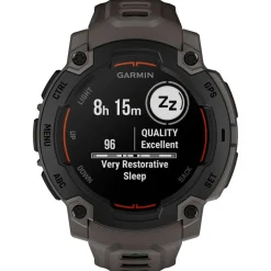 Orologi GPS Garmin Instinct E Noire Avec Bracelet Gris Charbon