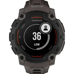 Orologi GPS Garmin Instinct E Noire Avec Bracelet Gris Charbon