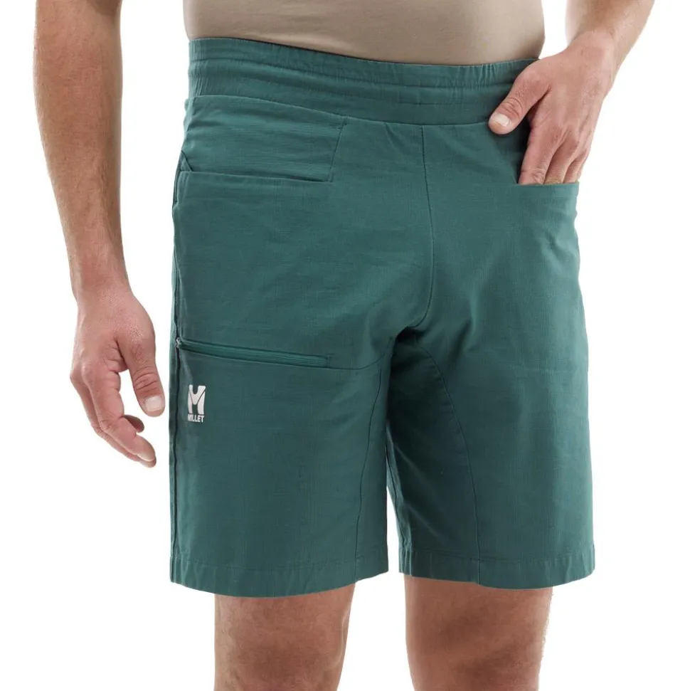 Pantaloncini da arrampicata Millet Cimaï Cotton M Green