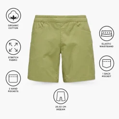Pantaloncini da arrampicata Black Diamond M Notion Short Cedarwood Green