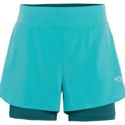 Pantaloncini da trail Kari Traa Mija Training Shorts Blue Lagoon