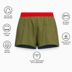 Pantaloncini da trail La Sportiva Pure 3 Short Cypress Night Sky