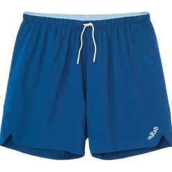 Pantaloncini da trail RAB Talus Active Tempest Blue