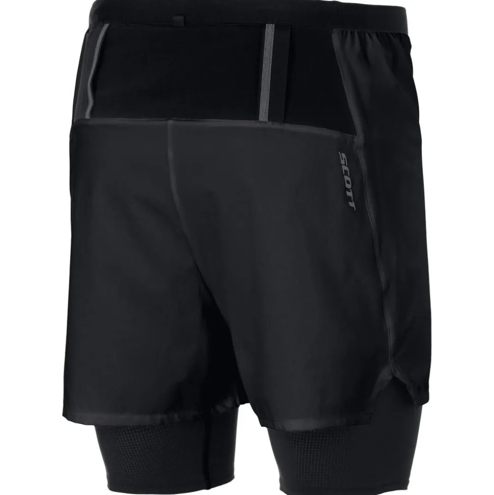 Pantaloncini da trail Scott Hybrid Endurance Tech Black