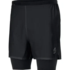 Pantaloncini da trail Scott Hybrid Endurance Tech Black