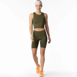 Pantaloncini da trail Scott W's Endurance Tight Short Fir Green