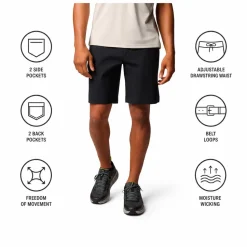 Pantaloncini da trekking Columbia Tech Trail Utility Short Black